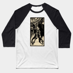 Death as a Jester, for dark clothing Baseball T-Shirt